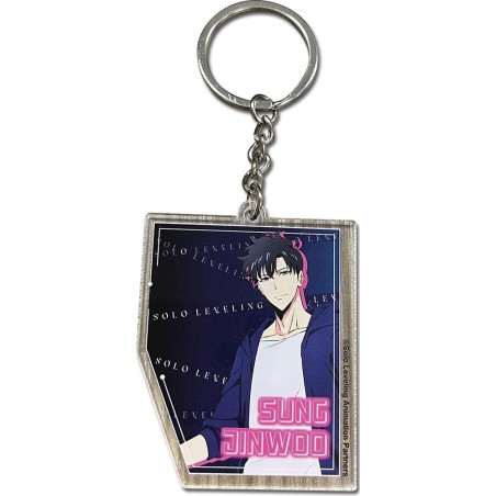 Solo Leveling Keychain Sung Jinwoo Character | 0195284440199