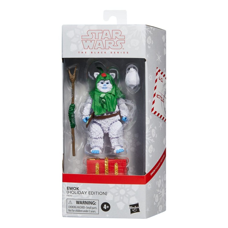 Star Wars Black Series figurine Ewok (Holiday Edition) 15 cm | 5010996179739