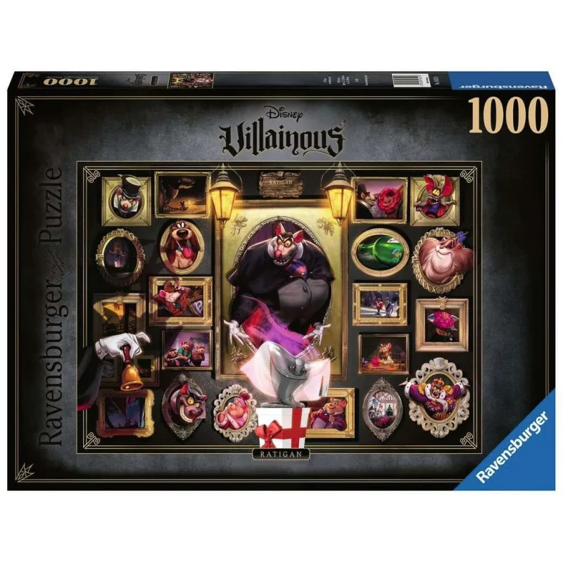 Ravensburger Puzzel - Disney Villainous: Ratigan - 1000p | 4005556165216