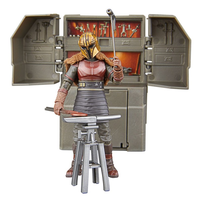 Star Wars The Mandalorian Vintage Collection The Armorer's Forge with The Armorer (Lakeside Covert World) | 5010996254580