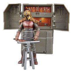 Star Wars The Mandalorian Vintage Collection The Armorer's Forge with The Armorer (Lakeside Covert World) | 5010996254580