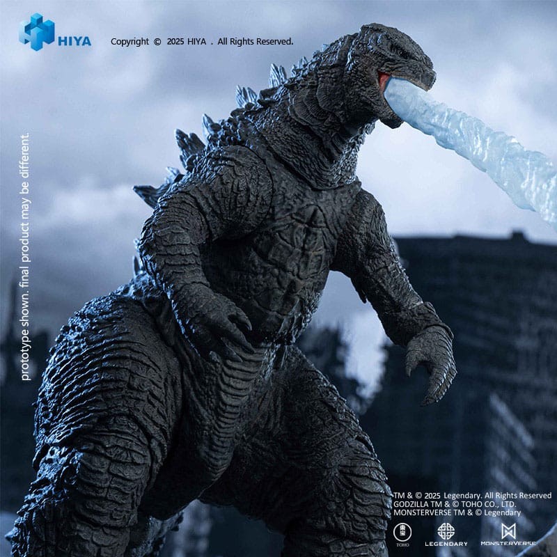 Godzilla 2014 figurine Exquisite Basic+ Godzilla Translucent Ver. 18 cm    | 6957534204111