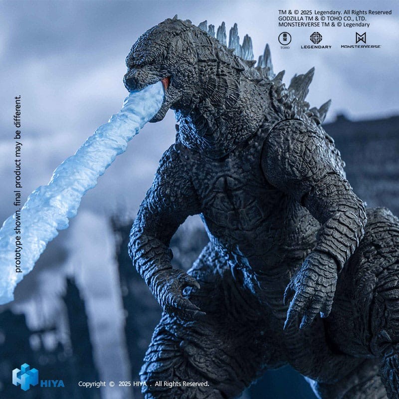 Godzilla 2014 figurine Exquisite Basic+ Godzilla Translucent Ver. 18 cm    | 6957534204111