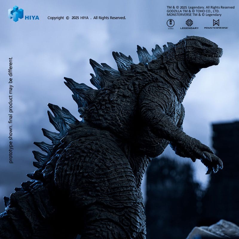 Godzilla 2014 figurine Exquisite Basic+ Godzilla Translucent Ver. 18 cm    | 6957534204111