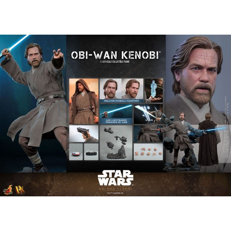 Star Wars: Obi-Wan Kenobi figurine 1/6 Obi-Wan Kenobi 30 cm | 0000000911411