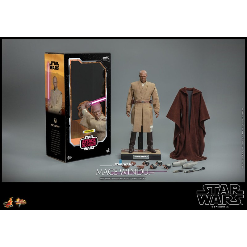 Star Wars: Episode II figurine 1/6 Mace Windu 32 cm | 0000000912056