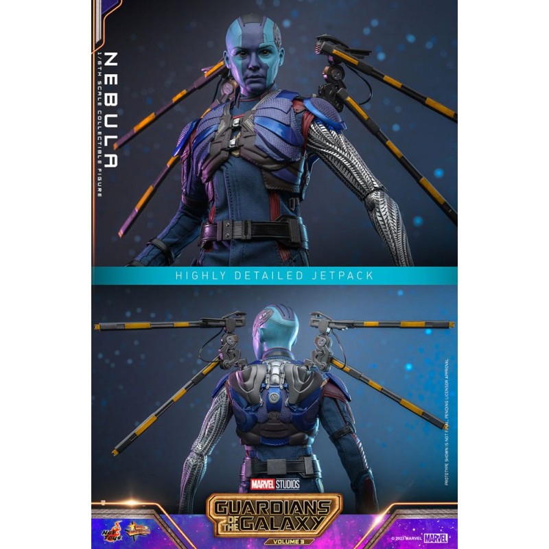 Les Gardiens de la Galaxie Vol. 3 figurine Movie Masterpiece 1/6 Nebula 29 cm | 4895228614827