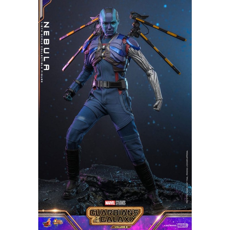 Les Gardiens de la Galaxie Vol. 3 figurine Movie Masterpiece 1/6 Nebula 29 cm | 4895228614827