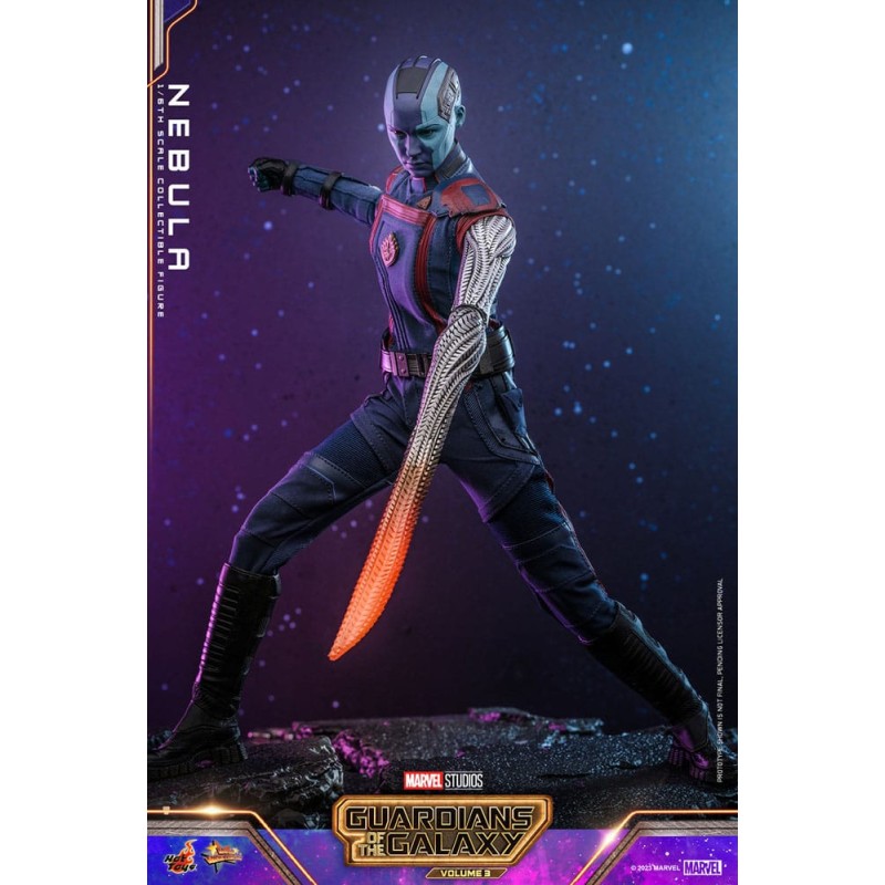 Les Gardiens de la Galaxie Vol. 3 figurine Movie Masterpiece 1/6 Nebula 29 cm | 4895228614827