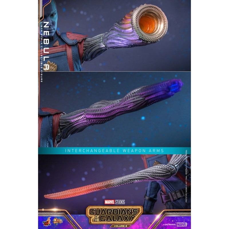 Les Gardiens de la Galaxie Vol. 3 figurine Movie Masterpiece 1/6 Nebula 29 cm | 4895228614827