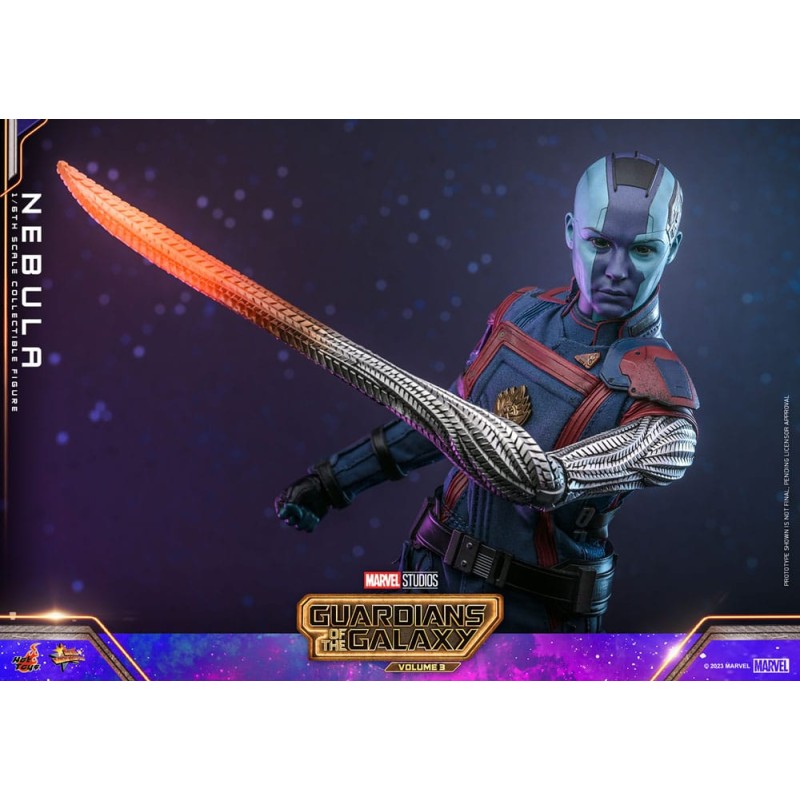 Les Gardiens de la Galaxie Vol. 3 figurine Movie Masterpiece 1/6 Nebula 29 cm | 4895228614827