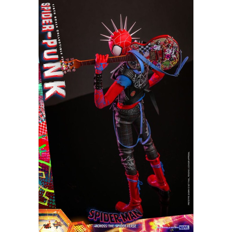Spider-Man: Across the Spider-Verse figurine Movie Masterpiece 1/6 Spider-Punk 32 cm | 4895228615732