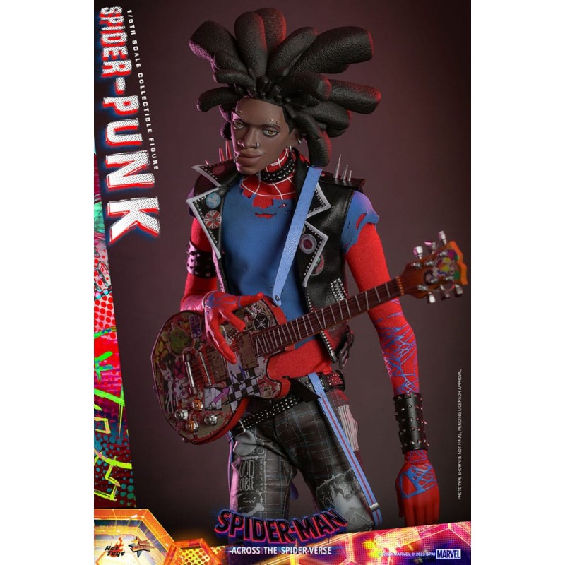 Spider-Man: Across the Spider-Verse figurine Movie Masterpiece 1/6 Spider-Punk 32 cm | 4895228615732