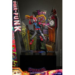 Spider-Man: Across the Spider-Verse figurine Movie Masterpiece 1/6 Spider-Punk 32 cm | 4895228615732
