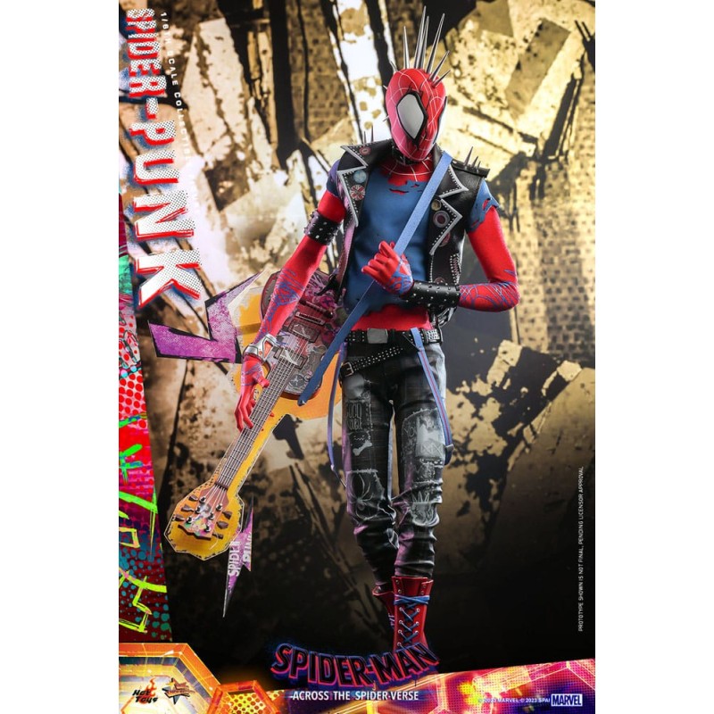 Spider-Man: Across the Spider-Verse figurine Movie Masterpiece 1/6 Spider-Punk 32 cm | 4895228615732