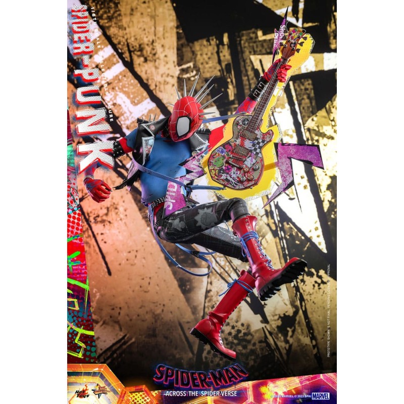 Spider-Man: Across the Spider-Verse figurine Movie Masterpiece 1/6 Spider-Punk 32 cm | 4895228615732