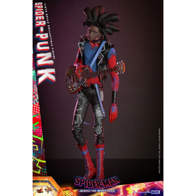 Spider-Man: Across the Spider-Verse figurine Movie Masterpiece 1/6 Spider-Punk 32 cm | 4895228615732