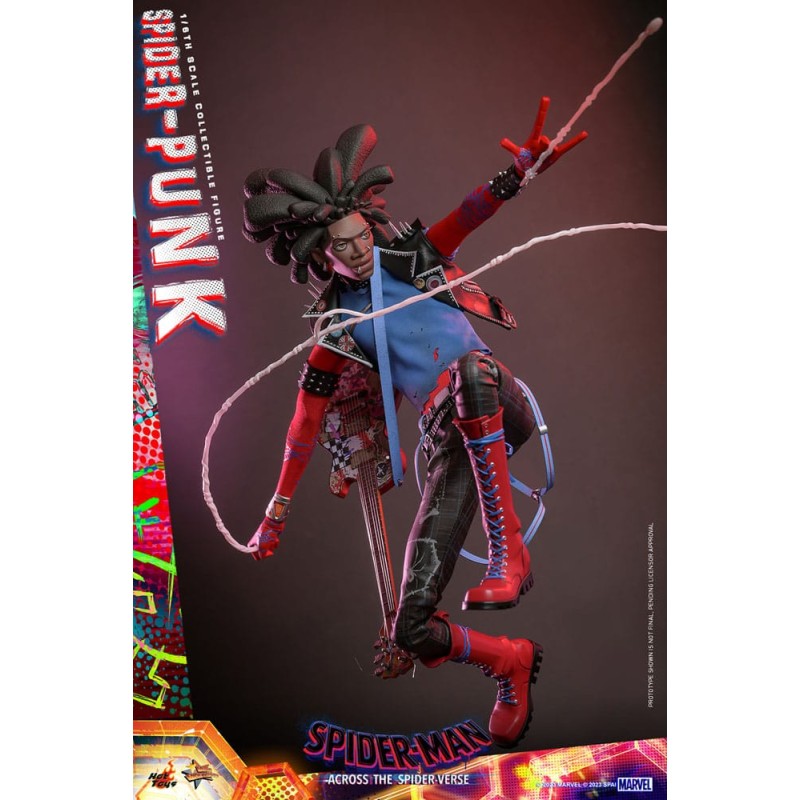 Spider-Man: Across the Spider-Verse figurine Movie Masterpiece 1/6 Spider-Punk 32 cm | 4895228615732