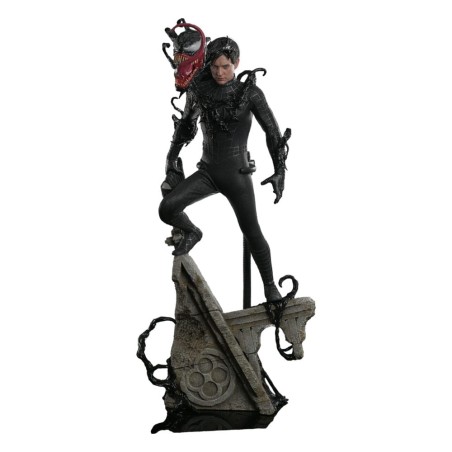 Spider-Man 3 Movie Masterpiece Figure 1/6 Spider-Man (Black Suit) (Deluxe Version) 30 cm | 4895228615800
