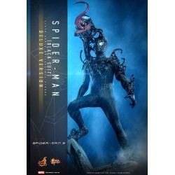 Spider-Man 3 Movie Masterpiece Figure 1/6 Spider-Man (Black Suit) (Deluxe Version) 30 cm | 4895228615800