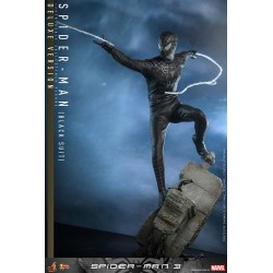 Spider-Man 3 Movie Masterpiece Figure 1/6 Spider-Man (Black Suit) (Deluxe Version) 30 cm | 4895228615800
