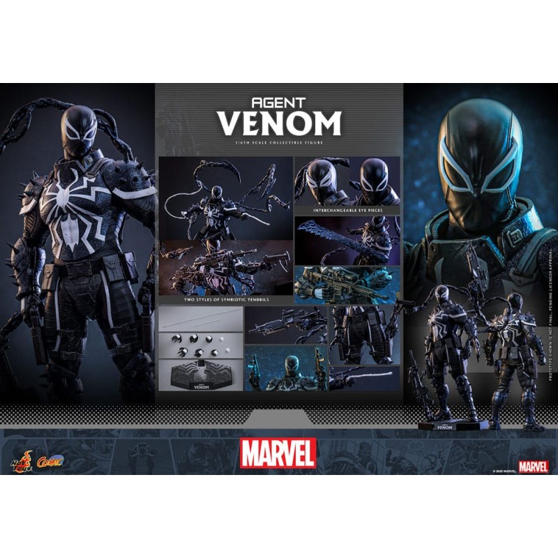 Marvel Comics 1/6 Agent Venom Figure 32 cm  | 4895228621313
