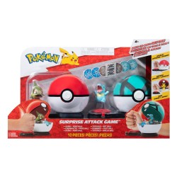 Pokémon Togetic & Poké Ball vs. Kaiminus & Net Ball Surprise Attack Game | 0191726483175