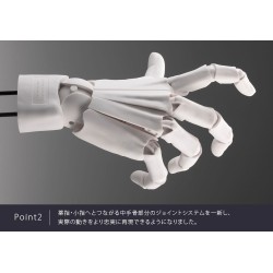 Takahiro Kagami Artist Support Item Hand PVC 1/1 Model Heren /R Grijs 22 cm | 4934054070763
