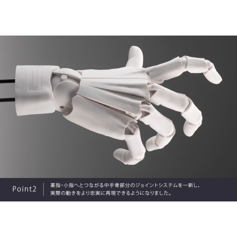 Takahiro Kagami Artist Support Item Hand PVC 1/1 Model Heren /R Grijs 22 cm | 4934054070763