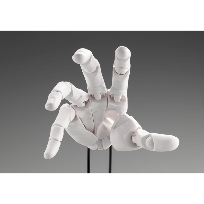Takahiro Kagami Artist Support Item Hand PVC 1/1 Model Heren /R Wit 22 cm | 4934054070770