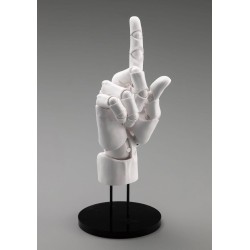 Takahiro Kagami Artist Support Item Hand PVC 1/1 Model Heren /R Wit 22 cm | 4934054070770