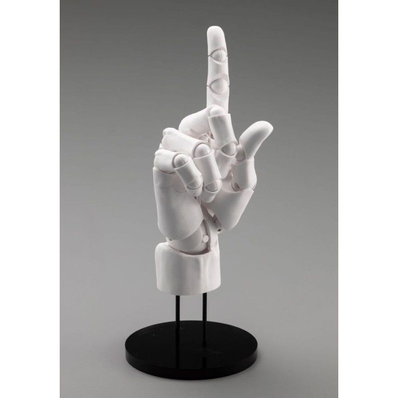 Takahiro Kagami Artist Support Item Hand PVC 1/1 Model Heren /R Wit 22 cm | 4934054070770