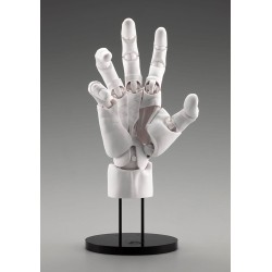 Takahiro Kagami Artist Support Item Hand PVC 1/1 Model Heren /R Wit 22 cm | 4934054070770