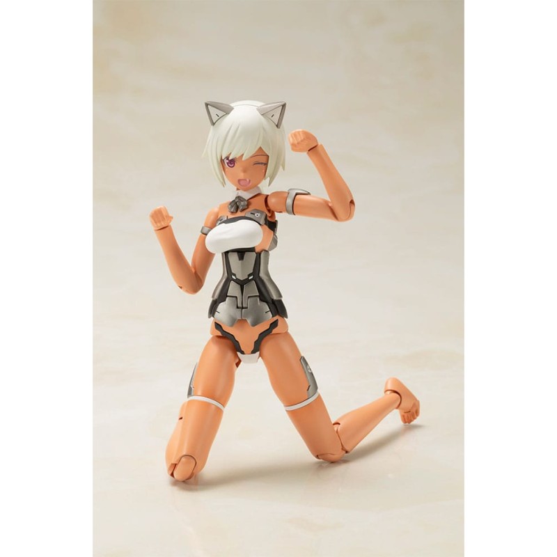 Frame Arms Girl figurine Plastic Model Kit Laetitia Silver Ver. 15 cm  | 4934054041541