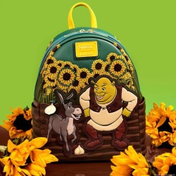 Dreamworks by Loungefly Mini sac à dos Shrek & Donkey Sunflower Field | 0671803536647