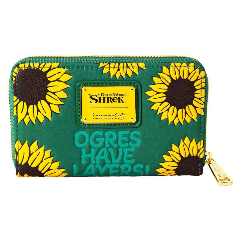 Dreamworks by Loungefly Shrek & Donkey Sunflower Field Coin Purse | 0671803536661