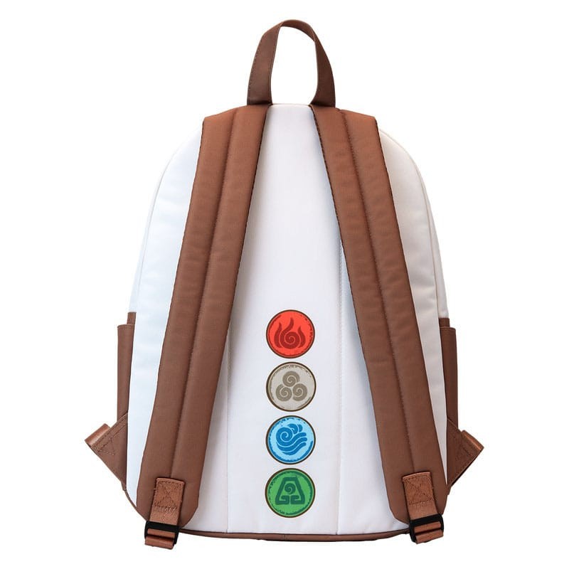 Nickelodeon by Loungefly Full-Size Nylon Backpack Avatar: The Last Airbender Bending Arts  | 0671803536449