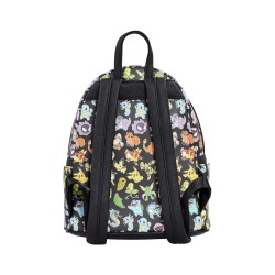 Pokemon by Loungefly Backpack Mini Multi Character All Over Print | 0671803531055