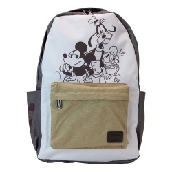 Ça by Loungefly Full-Size Nylon Mickey and Friends Canvas Backpack  | 0671803536319