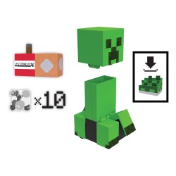 Minecraft Exploding Creeper 25cm RC Figuur | 0194735184347