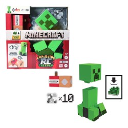 Minecraft Exploding Creeper 25cm RC Figuur | 0194735184347