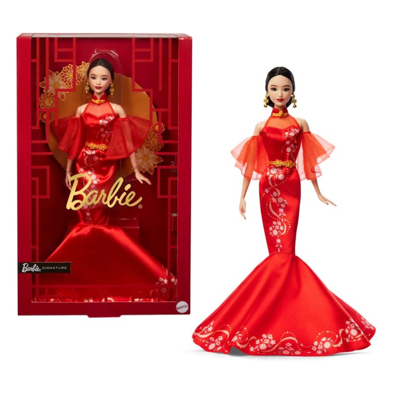 Barbie Signature poupée Lunar New Year with Qipao Dress | 0194735260928