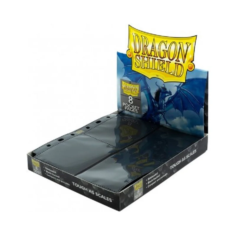 Brand: Dragon Shield
8-Pocket pages - Clear (50 Pages)
Designed for Standard-Size Side Loading Boards