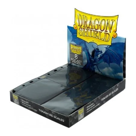 Marque : Dragon Shield
8-Pocket pages - Clear (50 Pages)
Conçu pour les cartes de taille standard Side loading