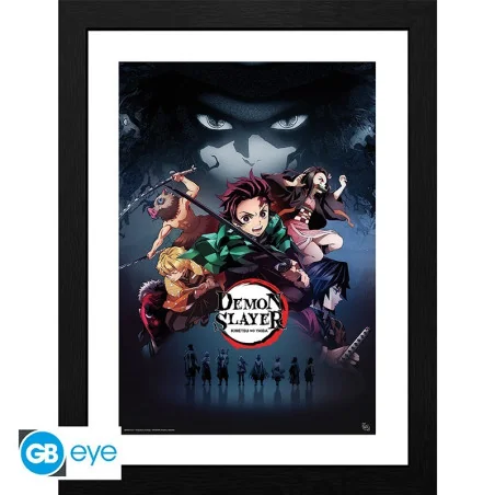 Demon Slayer: Kimetsu no Yaiba - "Slayers" Framed Poster | 3665361088035