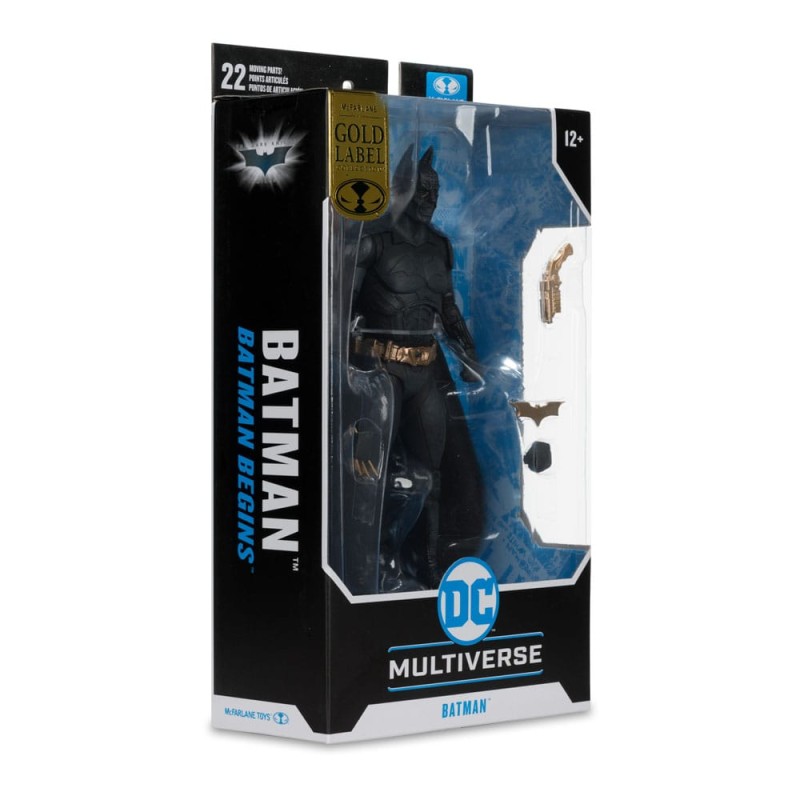 Batman Begins DC Multiverse figurine Batman (Gold Label) 18 cm | 0787926174427