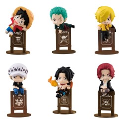 One Piece Ochatomo Series assortiment trading figures Pirates Party 4 cm (8)