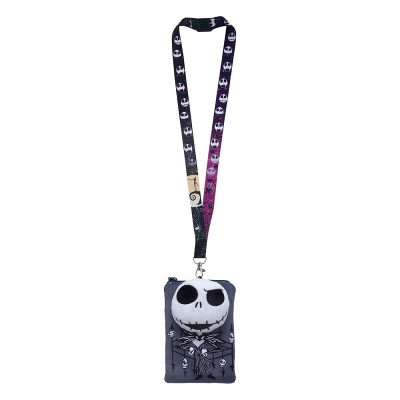 Nightmare before Christmas Jack Deluxe Wrist Strap with Card Holder Pouch | 0077764227769