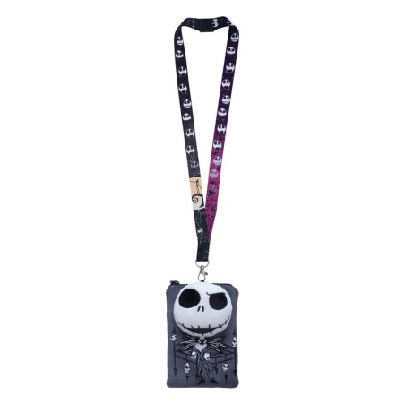 Nightmare before Christmas Jack Deluxe Wrist Strap with Card Holder Pouch | 0077764227769