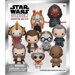 Star Wars The Phantom Menace présentoir porte-clés sac à dos 3D(24) | 0077764290459